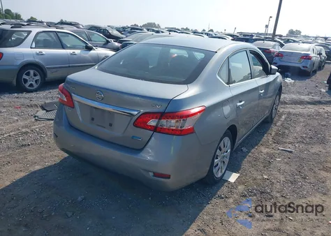 2014 Nissan Sentra Sv from USA, damaged, VIN 3N1AB7AP5EY334205